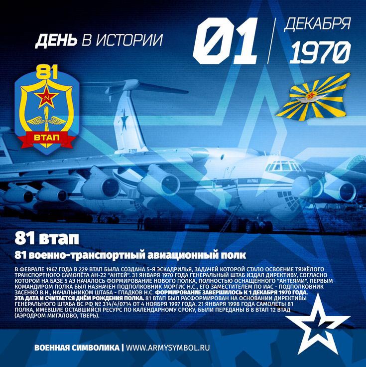 День части 81-го военно-транспортного авиационного полка